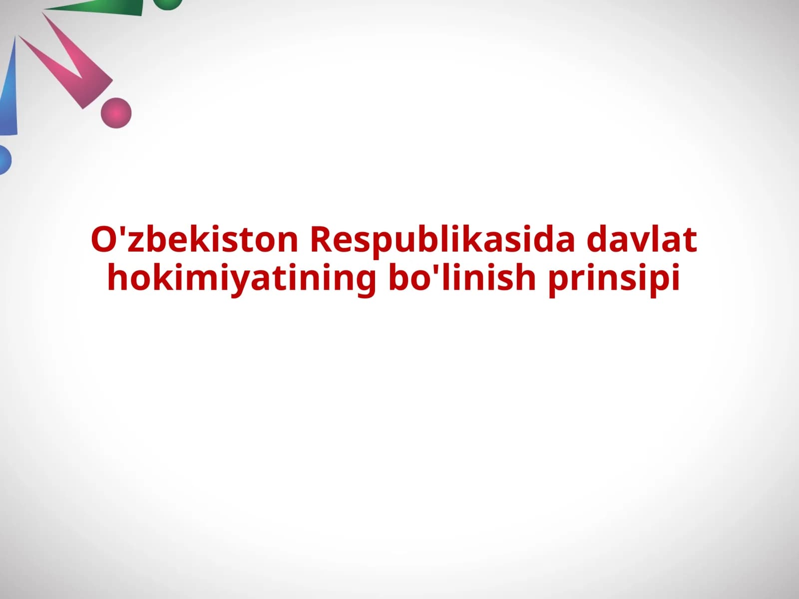 Davlat hokimiyati