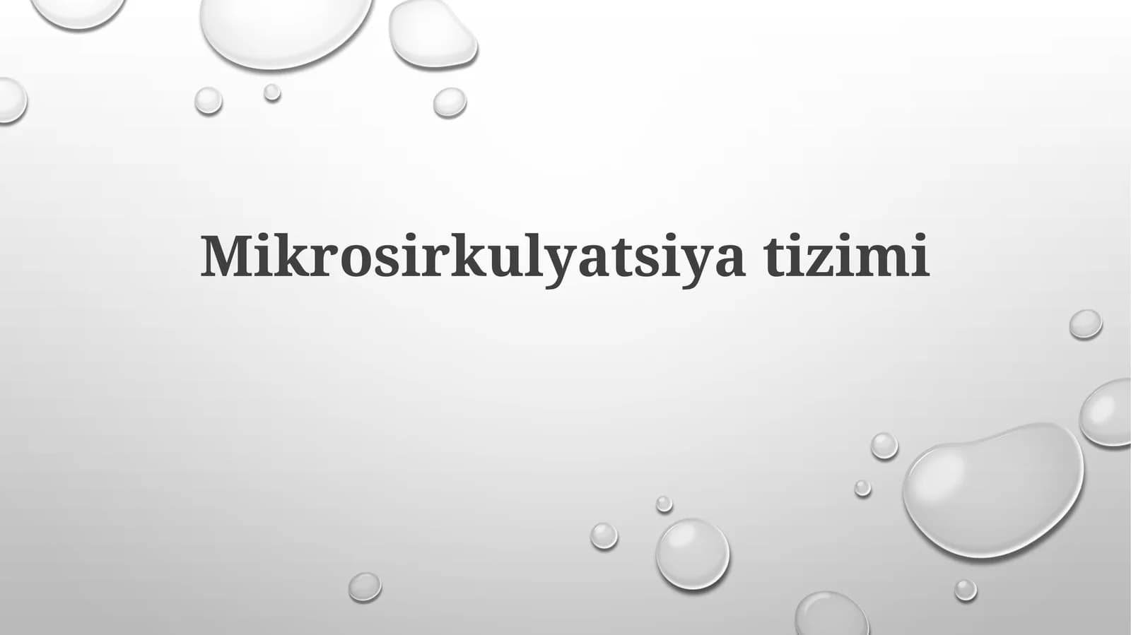 Mikrosirkulyatsiyatizimi
