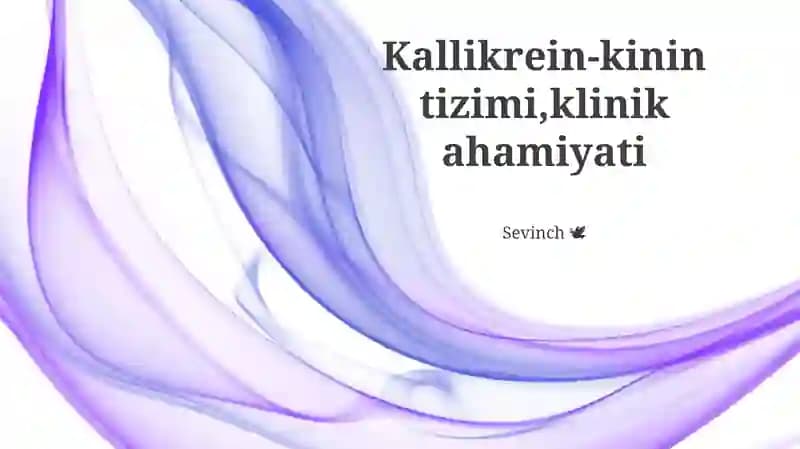 Kallikrein-kinin tizimi