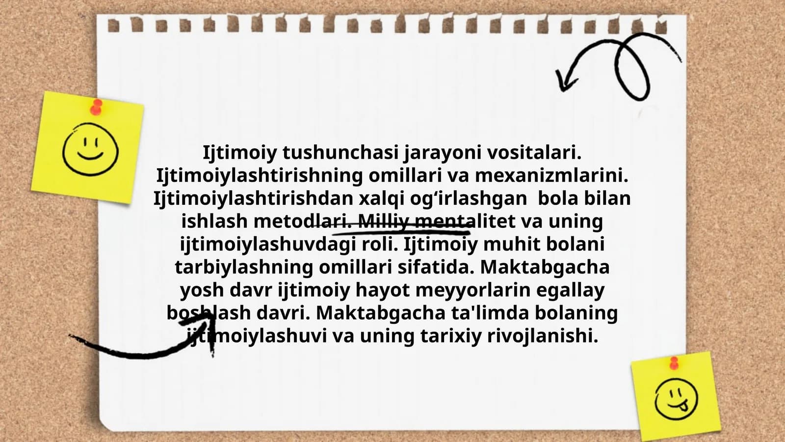 Ijtimoiy tushunchasi jarayoni vositalari