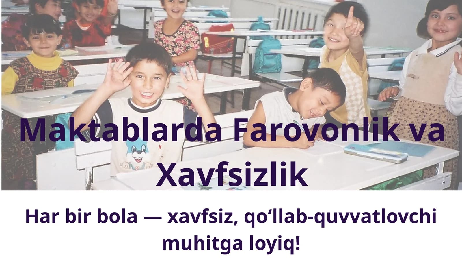 Maktablarda Farovonlik va Xavfsizlik