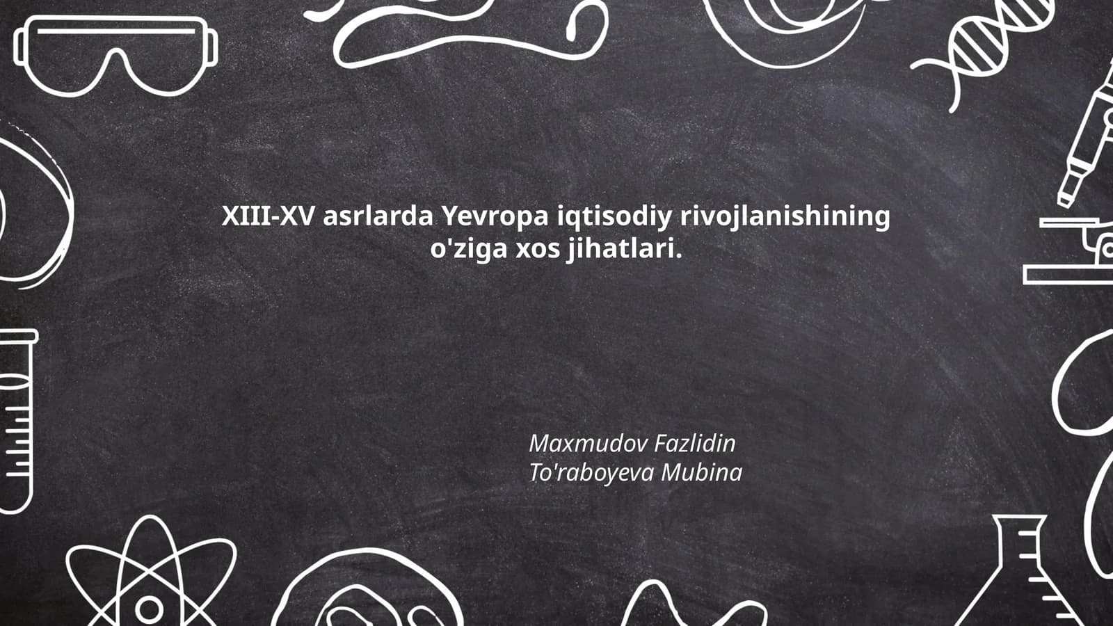 XIII-XV asrlarda Yevropa iqtisodiy rivojlanishining o'ziga xos jihatlari