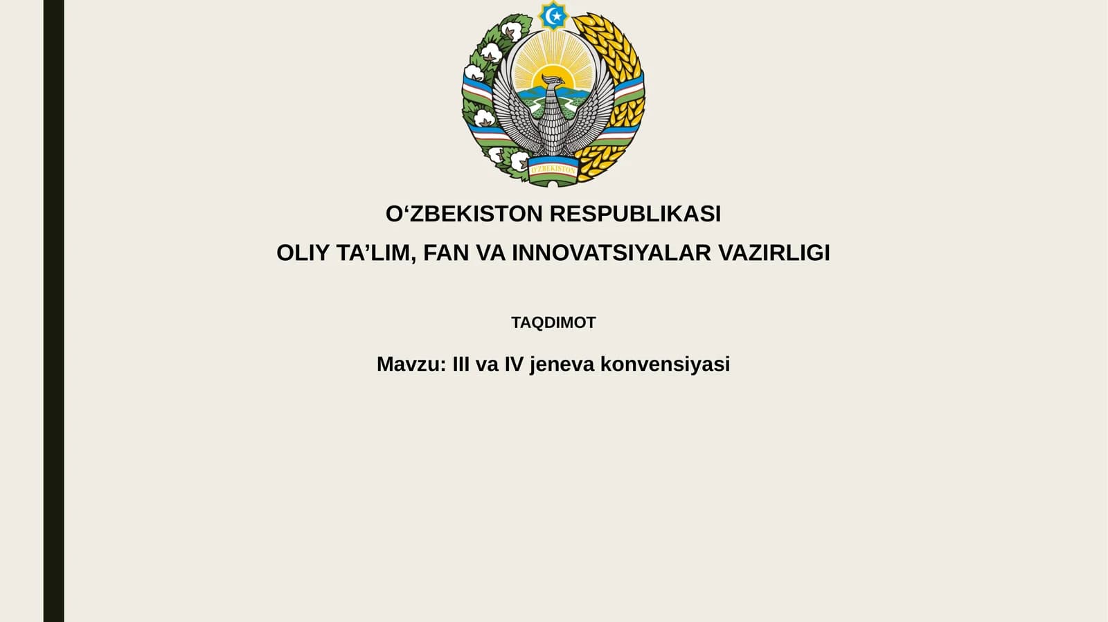 III va IV Jeneva konvensiyasi