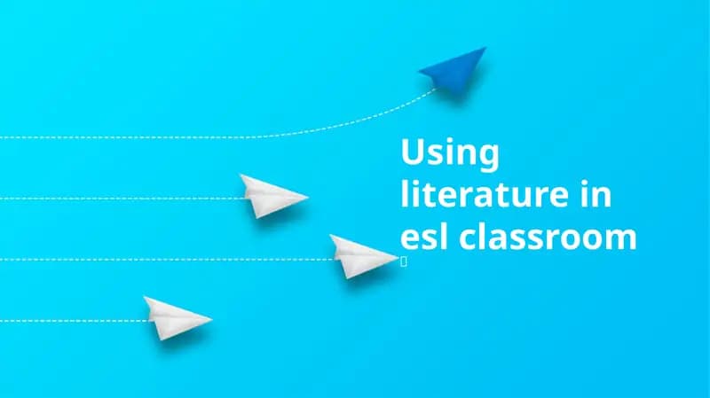 Using literature in esl classroom