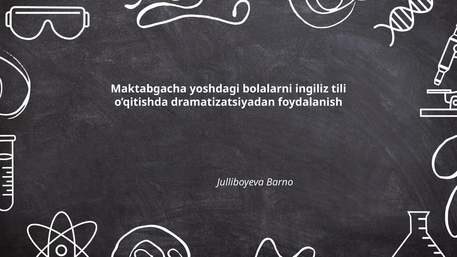 Dramatizatsiya bolalar ta'limida muhim ahamiyatga ega