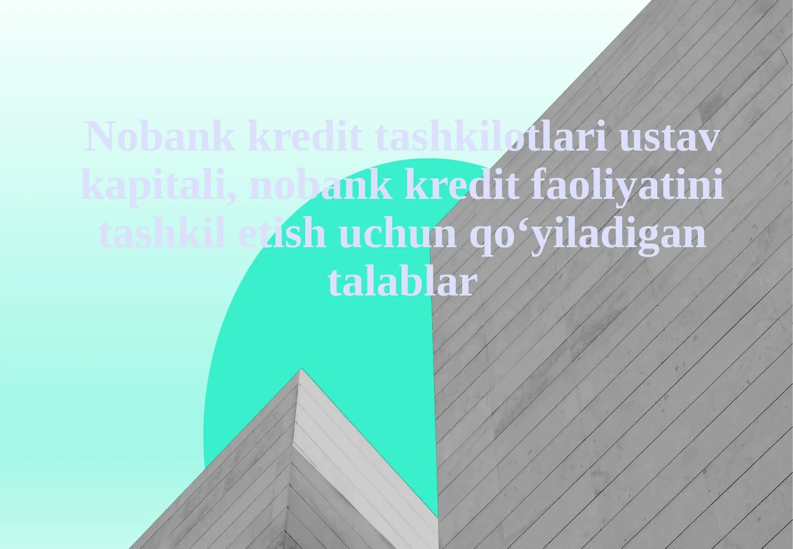 Nobank kredit tashkilotlari ustav kapitali, nobank kredit