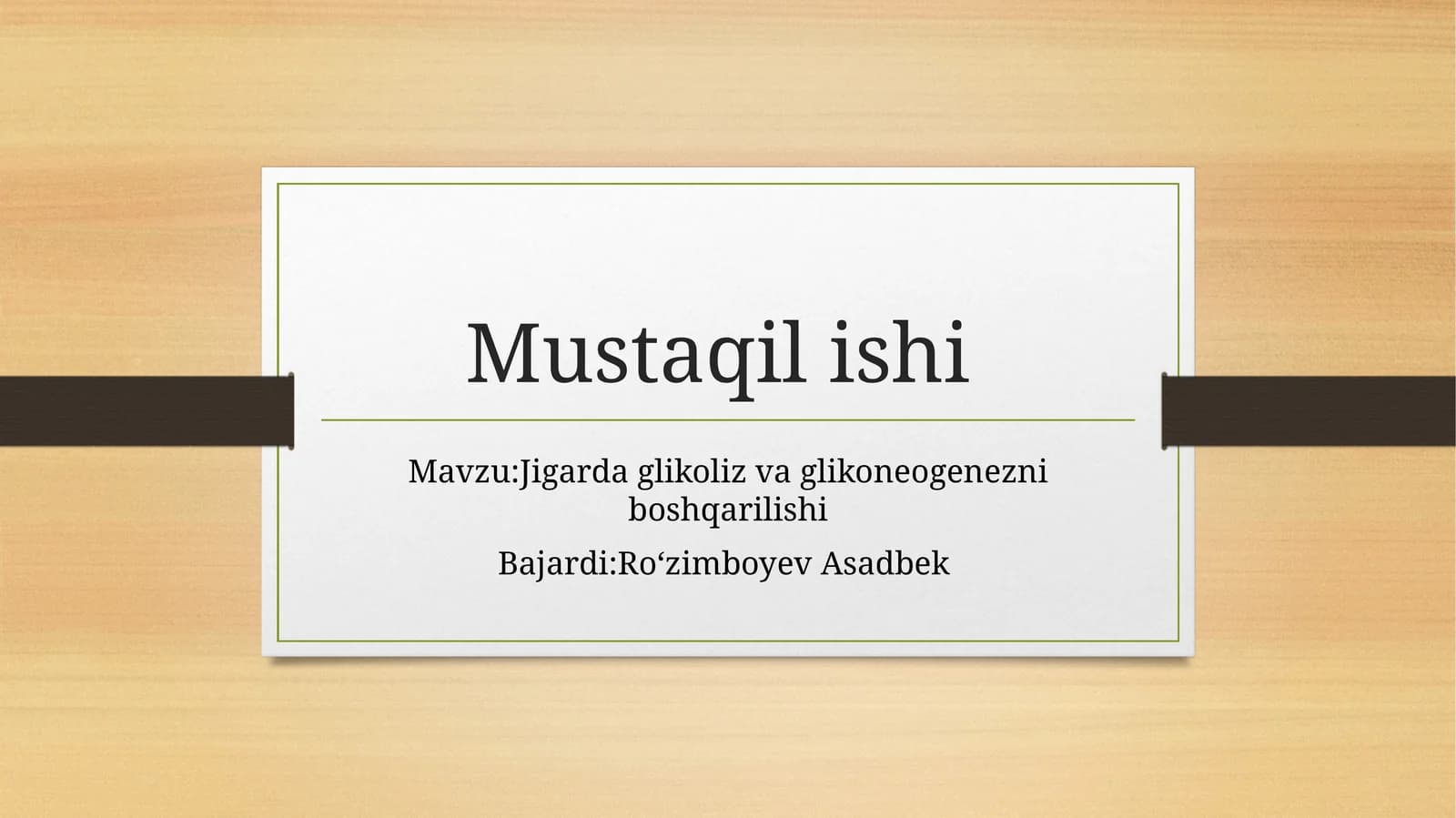 Jigardaglikolizvaglikoneogenezniboshqarilishi