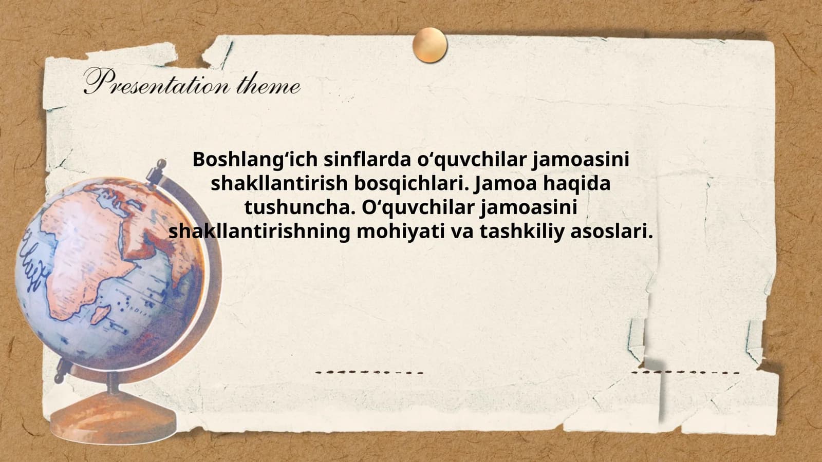 Oʻquvchilar jamoasini shakllantirishning bosqichlari