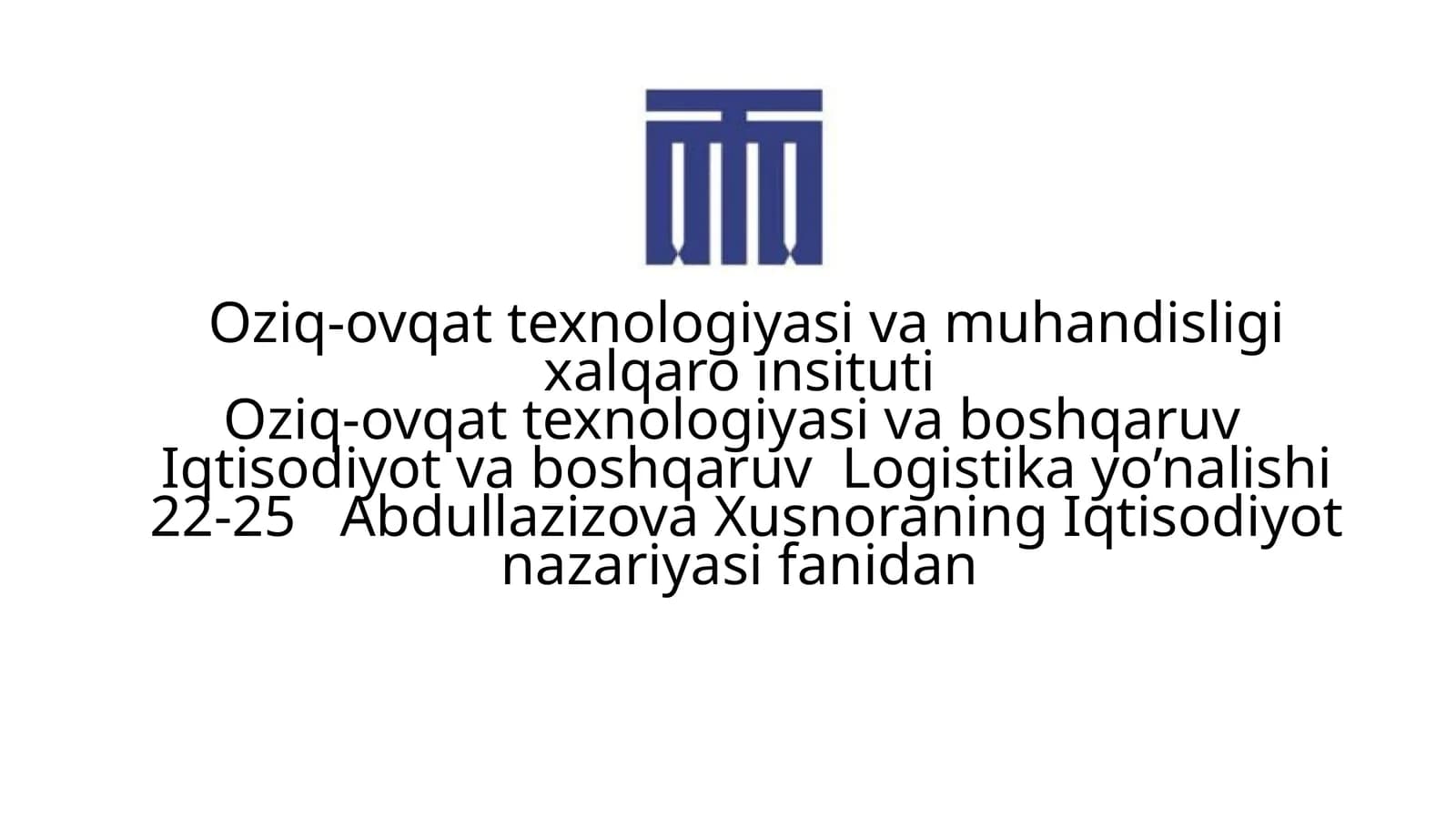 Iqtisodiyot nazariyasining asosiy bosqichlari