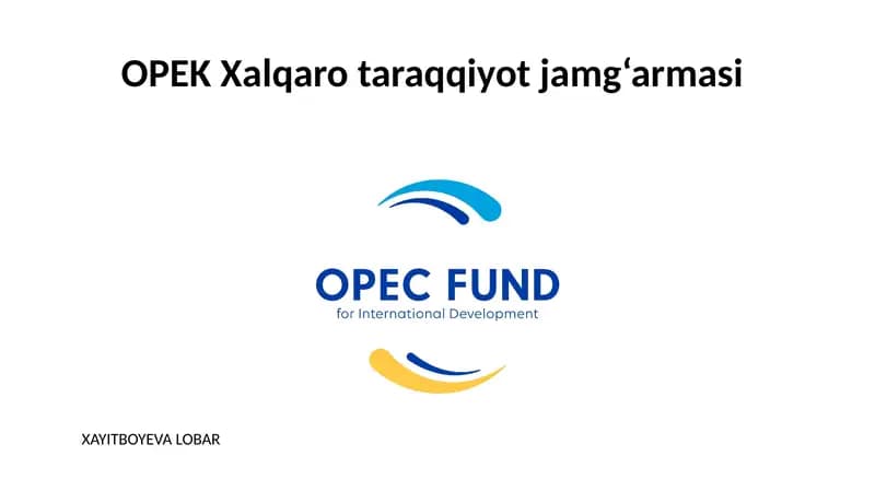OPEC Jamg'armasi