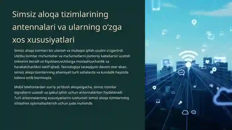 Simsiz aloqa tizimlari