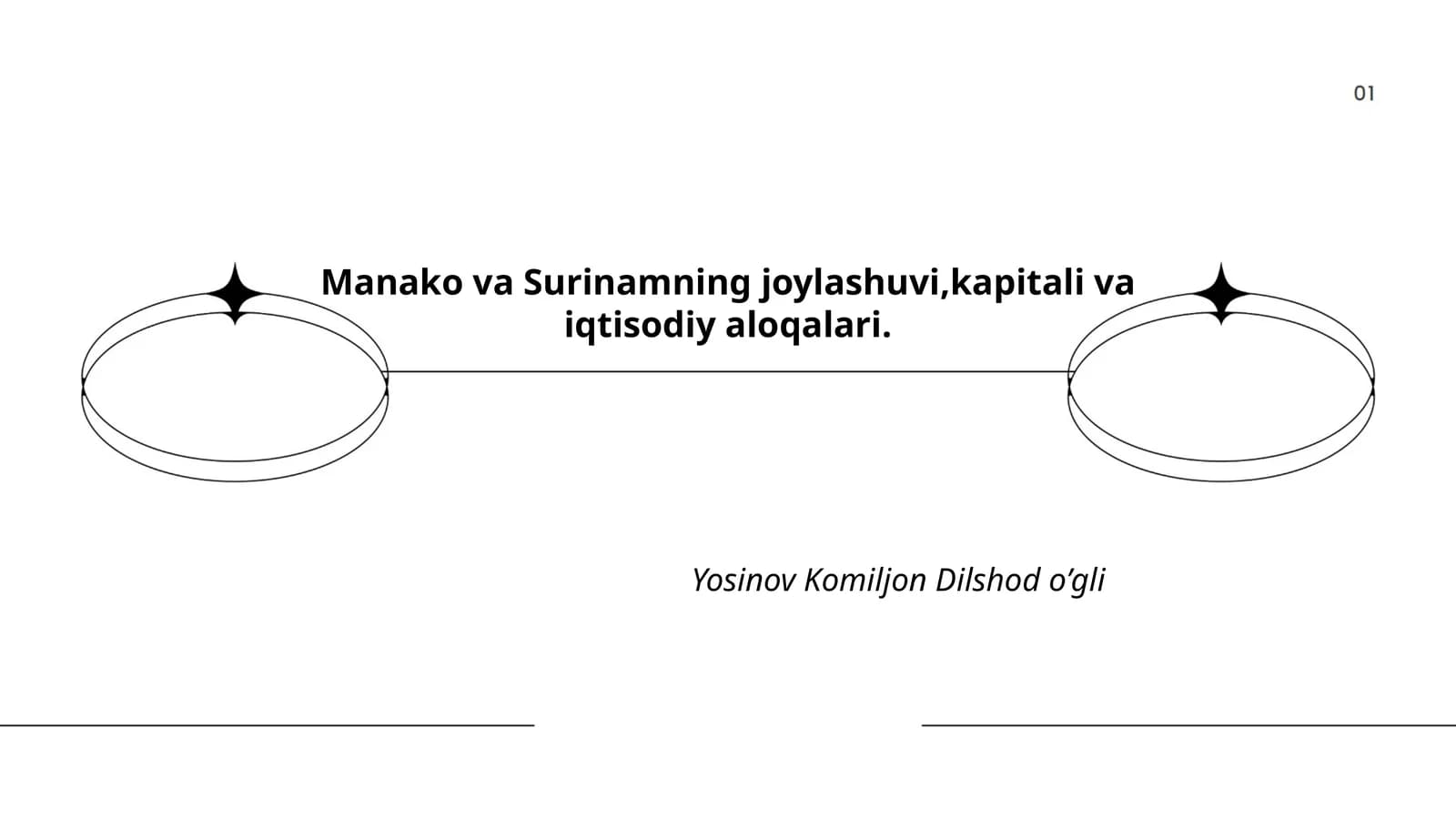 Surinamning geografik joylashuvi, kapitali va iqtisodiy aloqalari