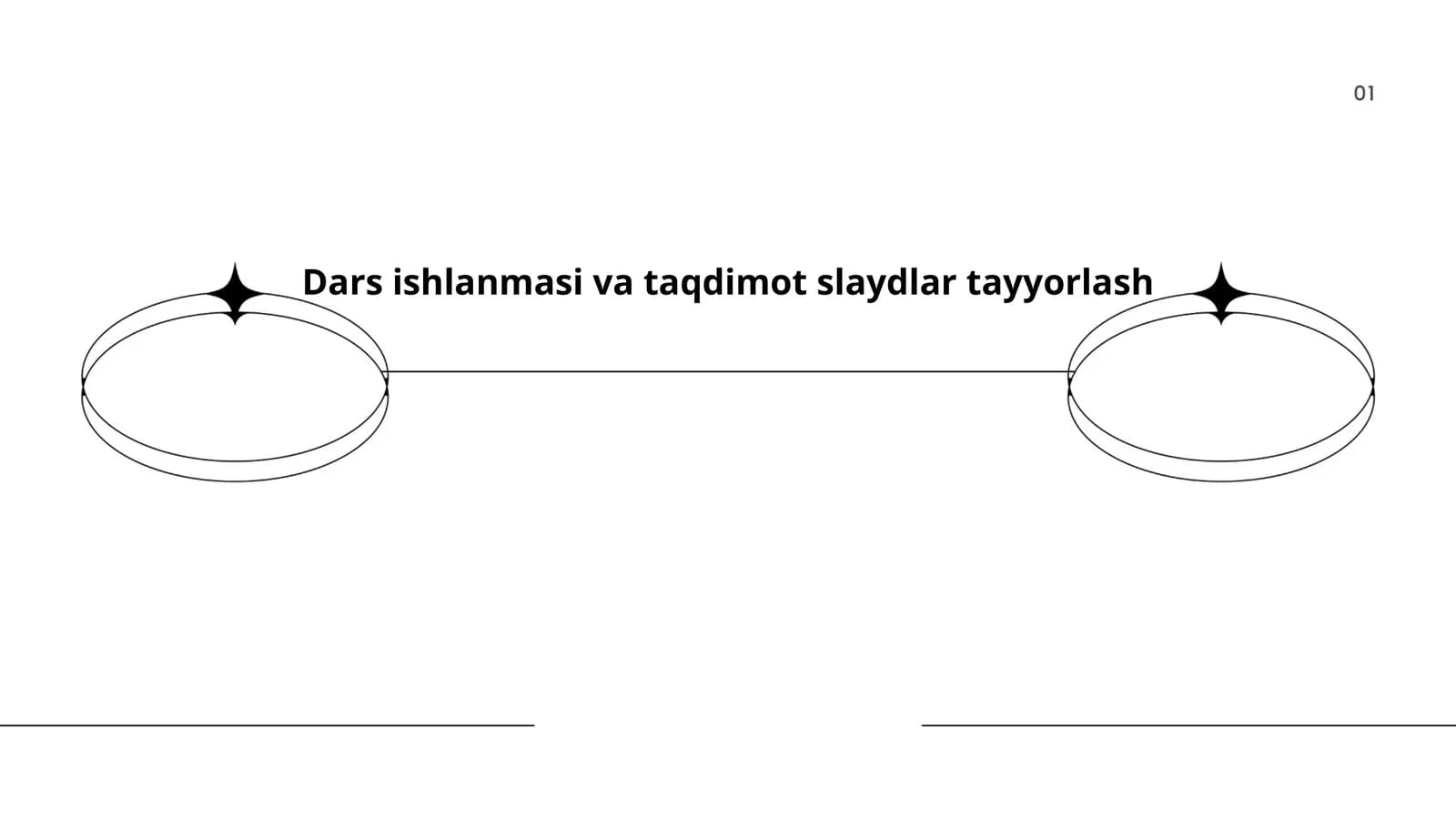 Dars ishlanmasi va taqdimot slaydlar tayyorlash