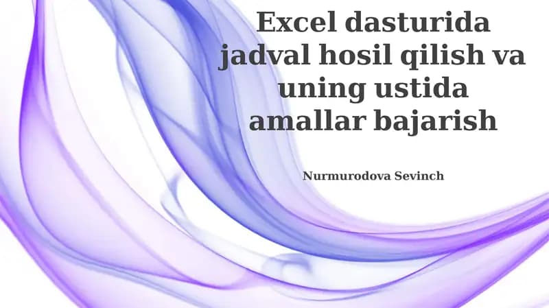 Avtomatlashtirilgan Excel yangilanishlari (makrolar orqali) loyiha muddatlari va resurslar taqsimotini samarali boshqaradi