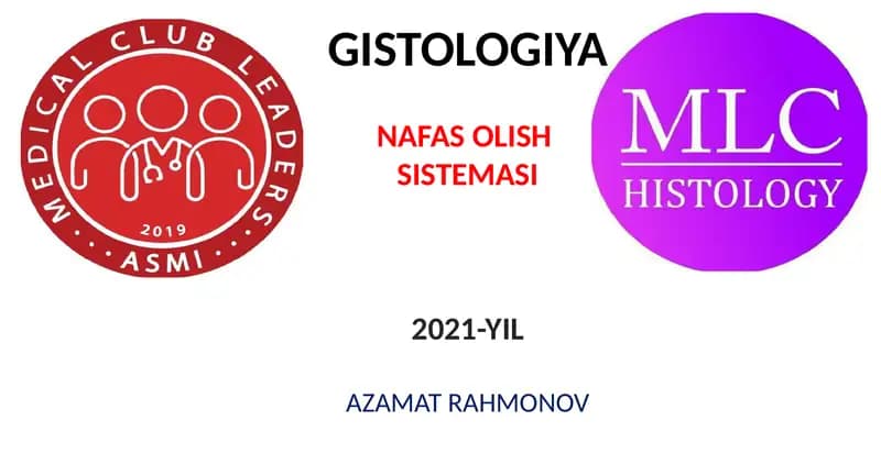 GISTOLOGIYA