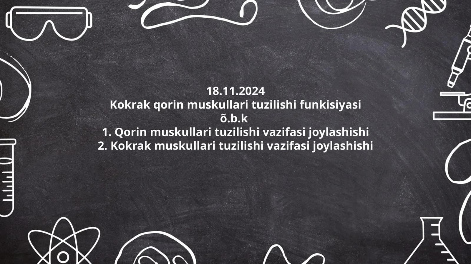 Kokrak qorin muskullari tuzilishi funkisiyasi