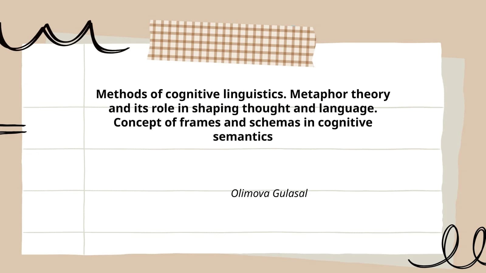 Methods of Cognitive Linguistics