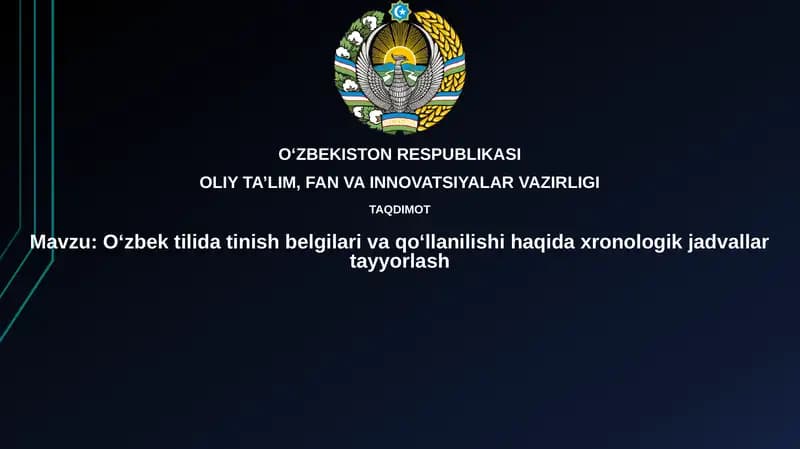 Punctuatsiya belgilarining paydo boʻlishi va rivojlanish davrlari