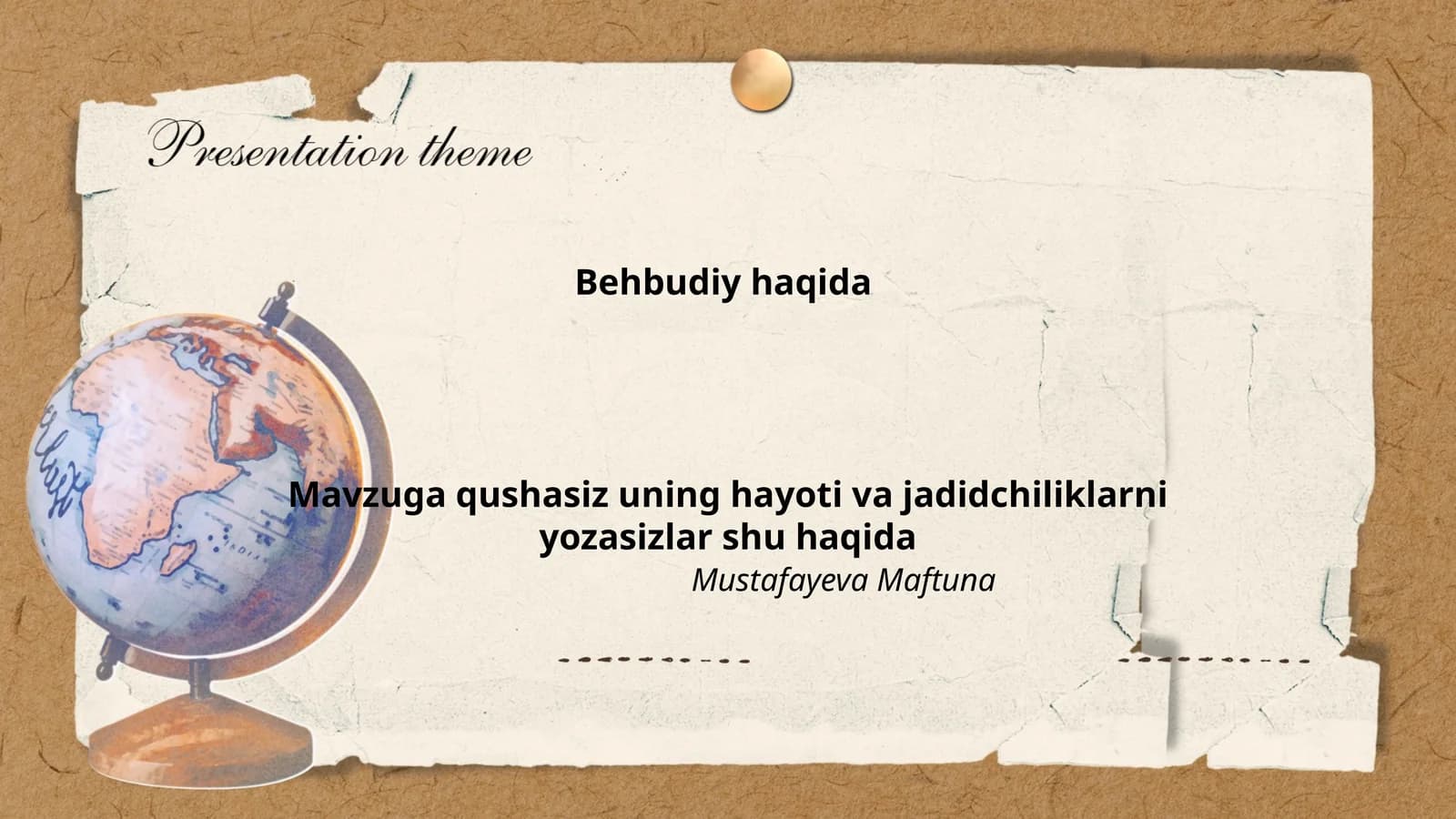Behbudiy haqida
