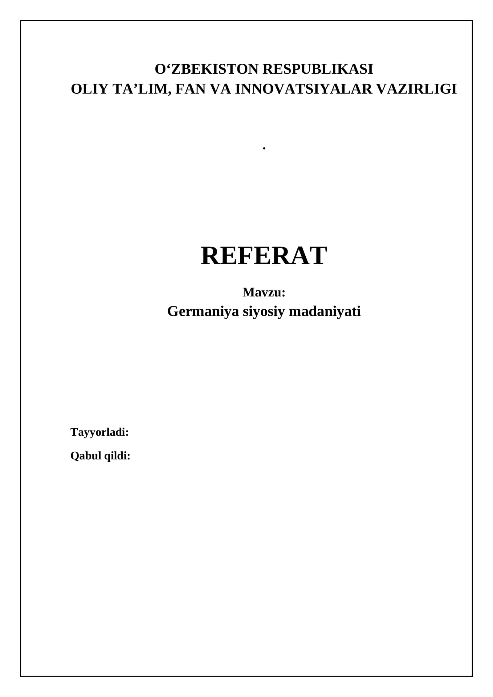 Germaniya siyosiy madaniyati