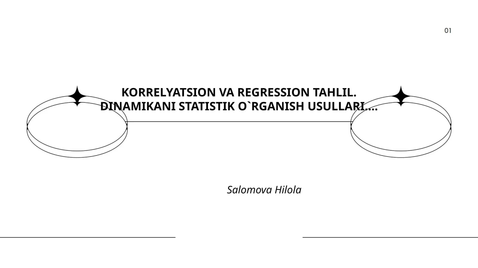 Korelyatsiya tushunchasi va uning ahamiyati