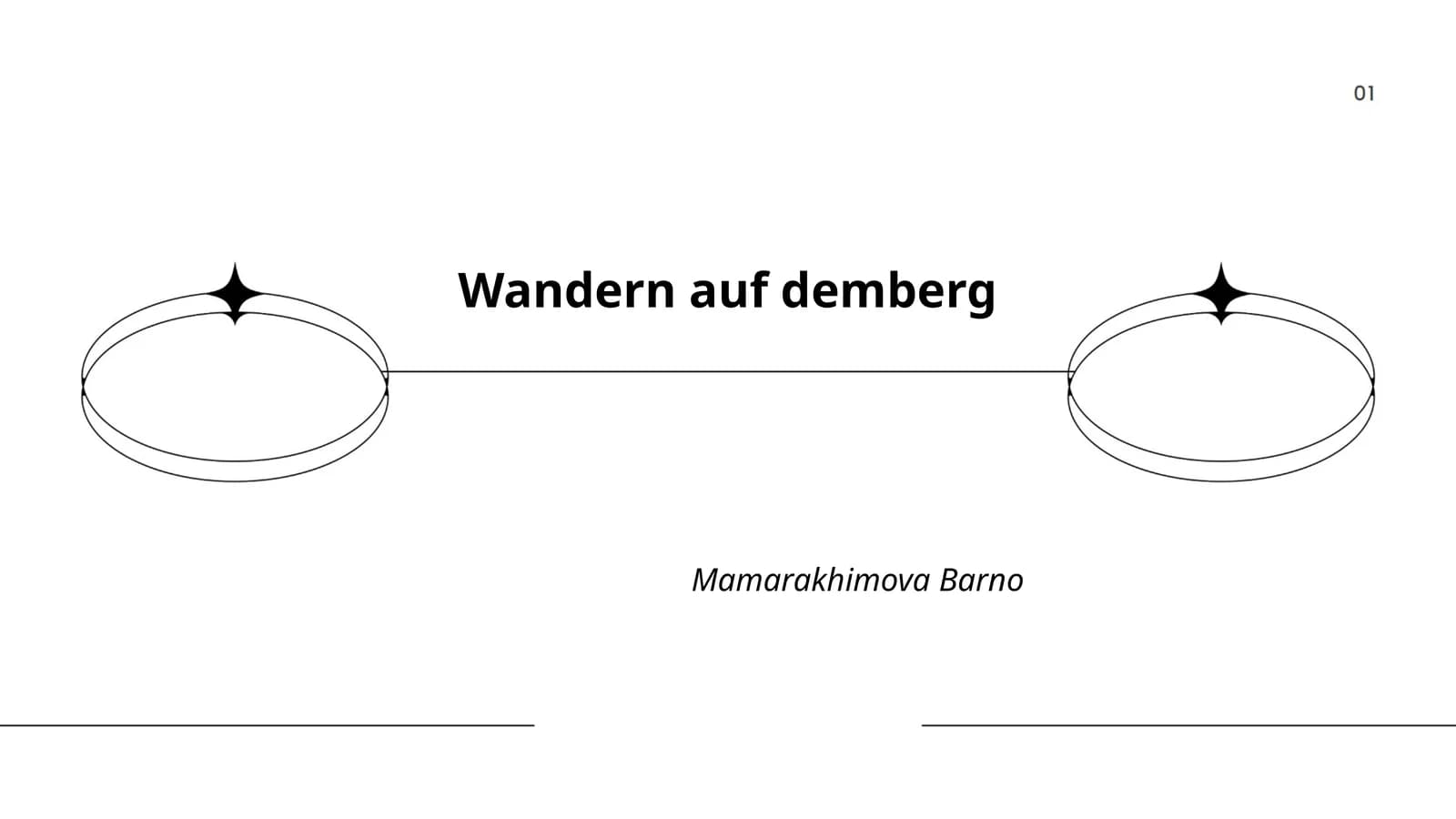 Wandern auf demberg