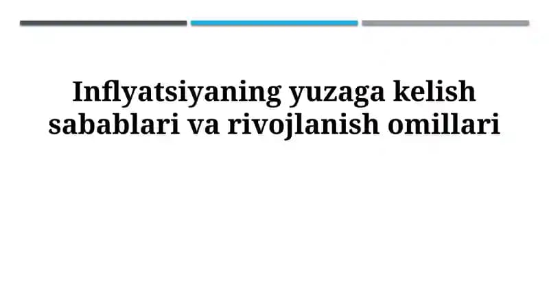 Inflyatsiya: Ta'rifi va O'lchov Usullari
