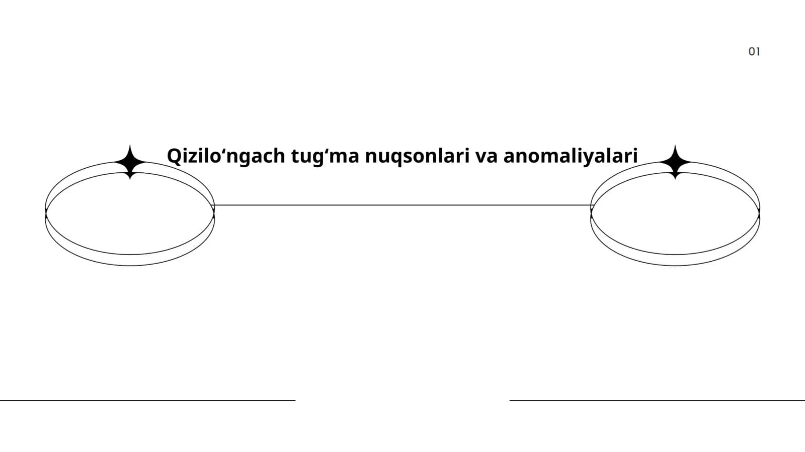 Qiziloʻngach tugʻma nuqsonlari va anomaliyalari