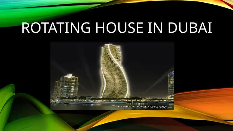 Rotating Tower in Dubai