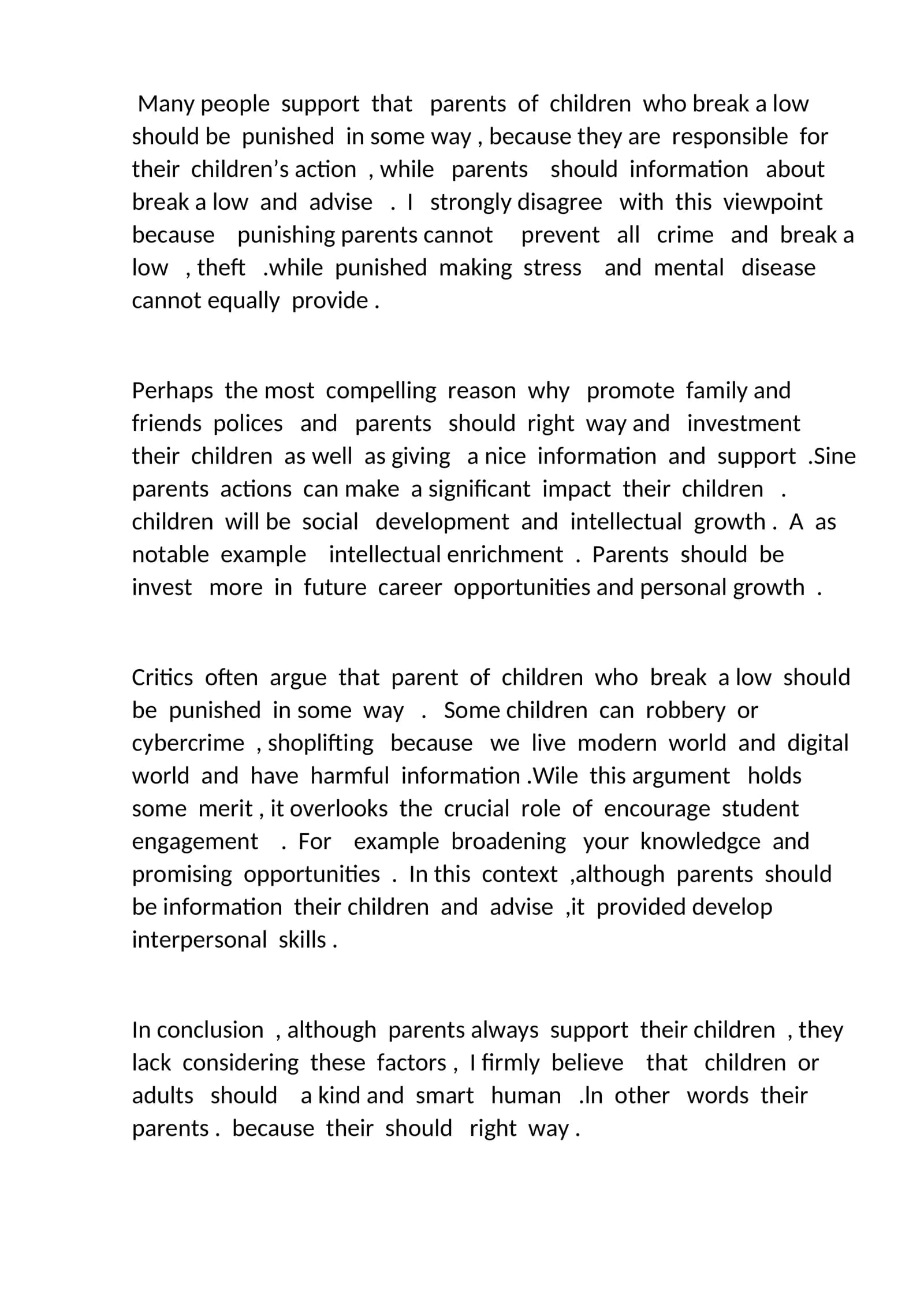 Parenting and Child Development Strategies