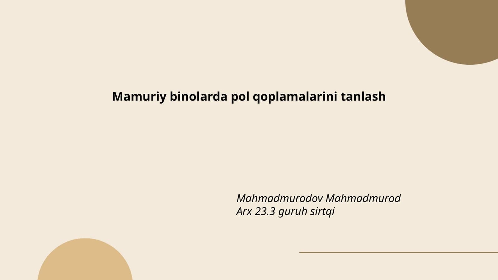 Pol qoplamalari turli xil materiallardan tayyorlanadi