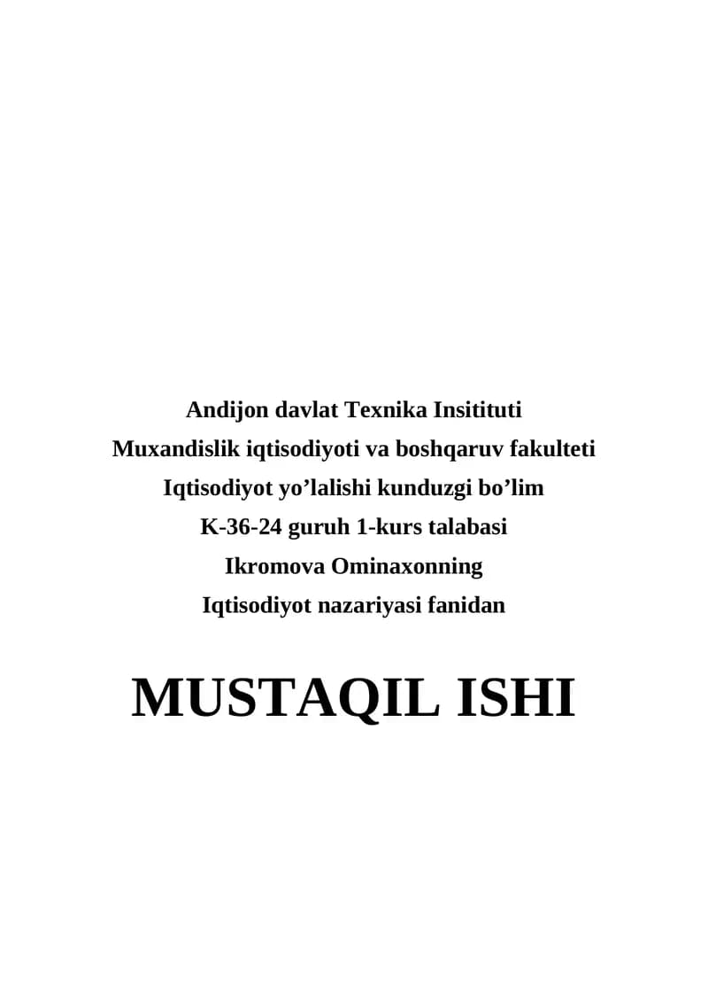 Kambag’allikni qisqartirish sohasidagi davlat siyosati