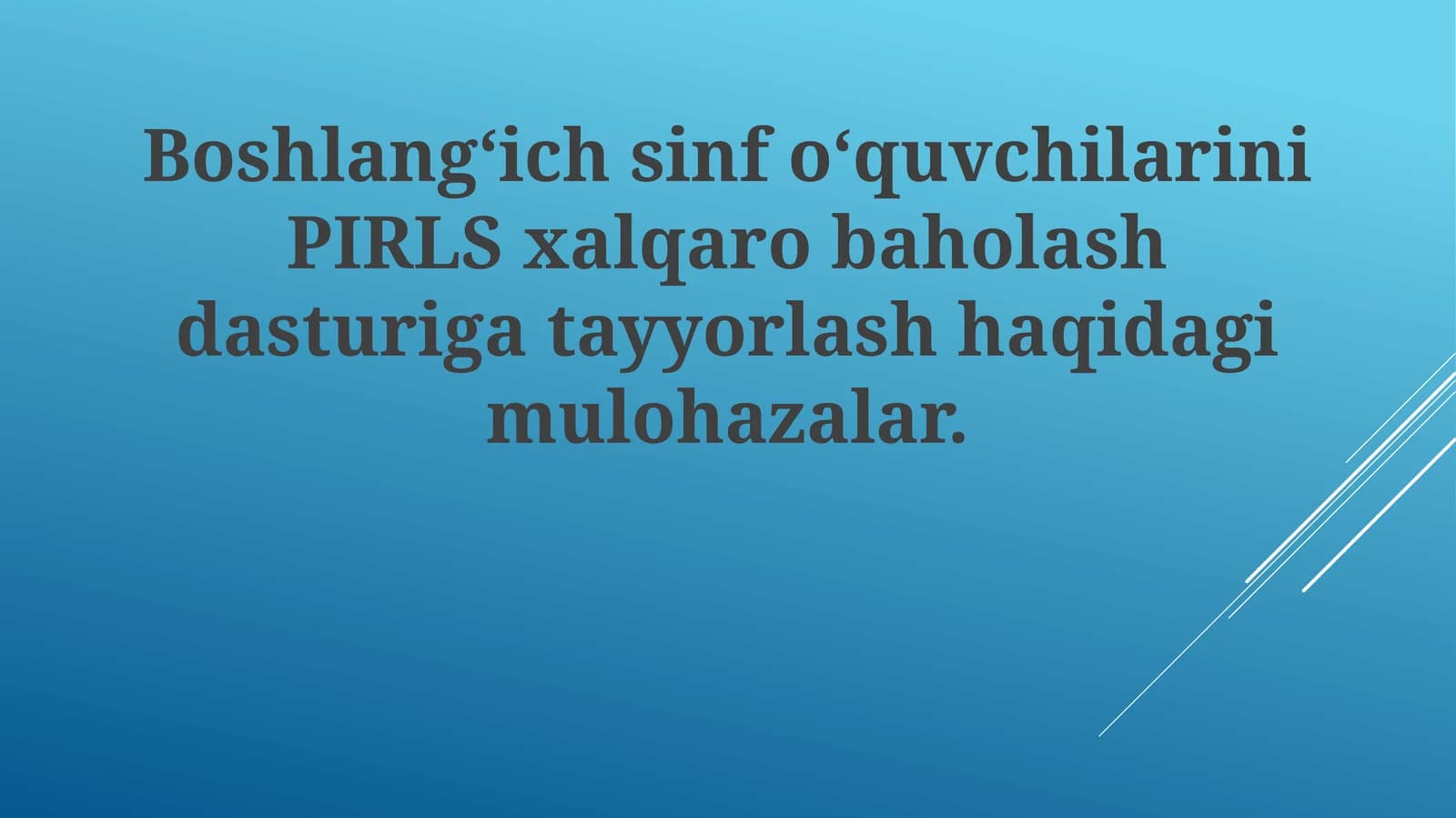 Boshlangʻich Sinf Oʻquvchilarining Oʻqish Savodxonligini Oshirish Strategiyalari