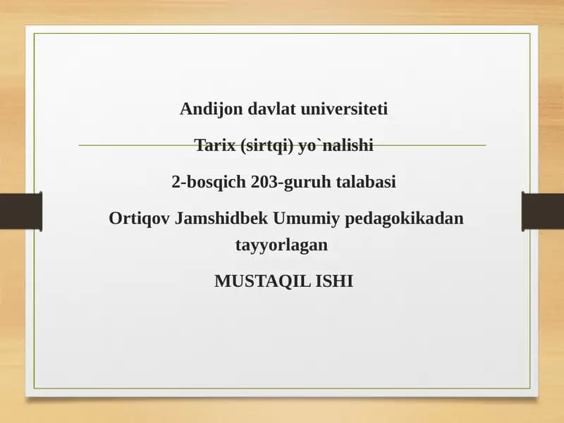 Qadimgi davr pedagogik g‘oyalari