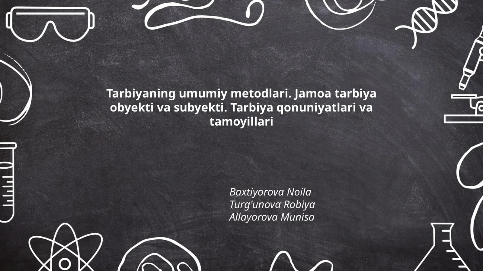 Tarbiyaning Umumiy Metodlari