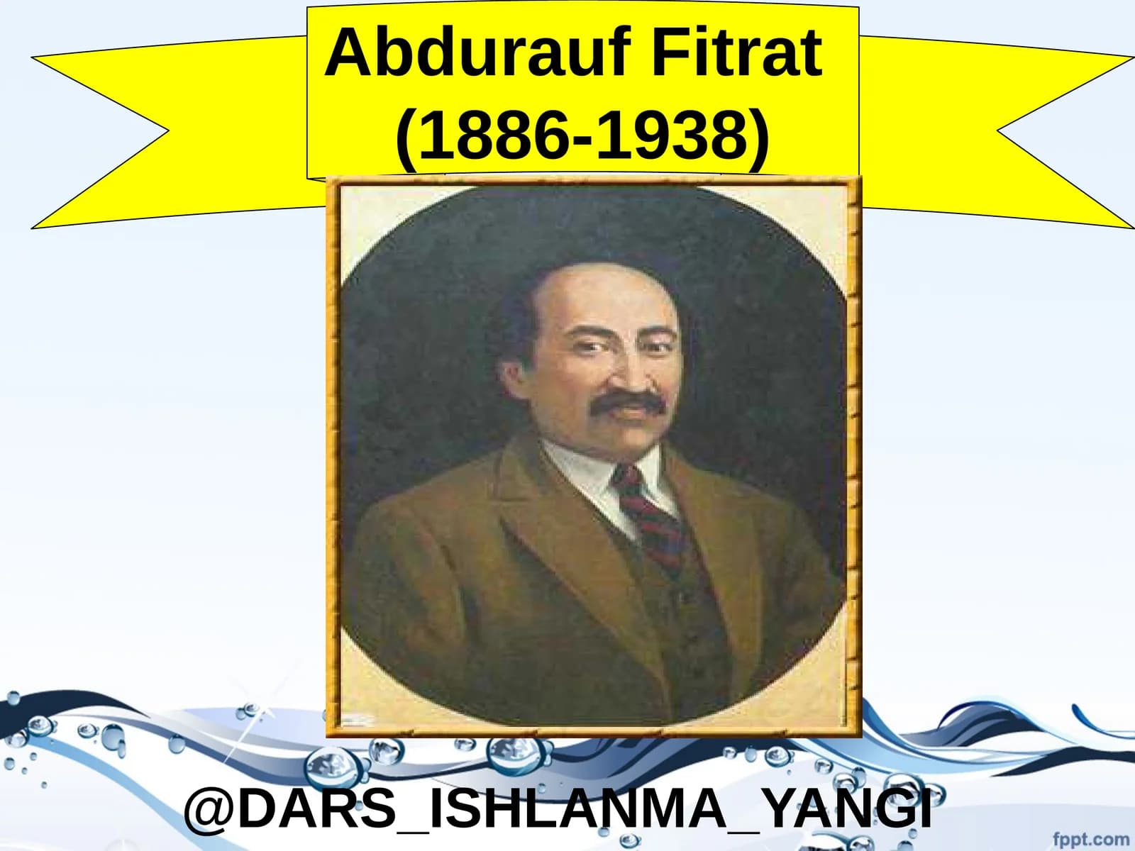Abdurauf Fitrat hayoti va ijodi