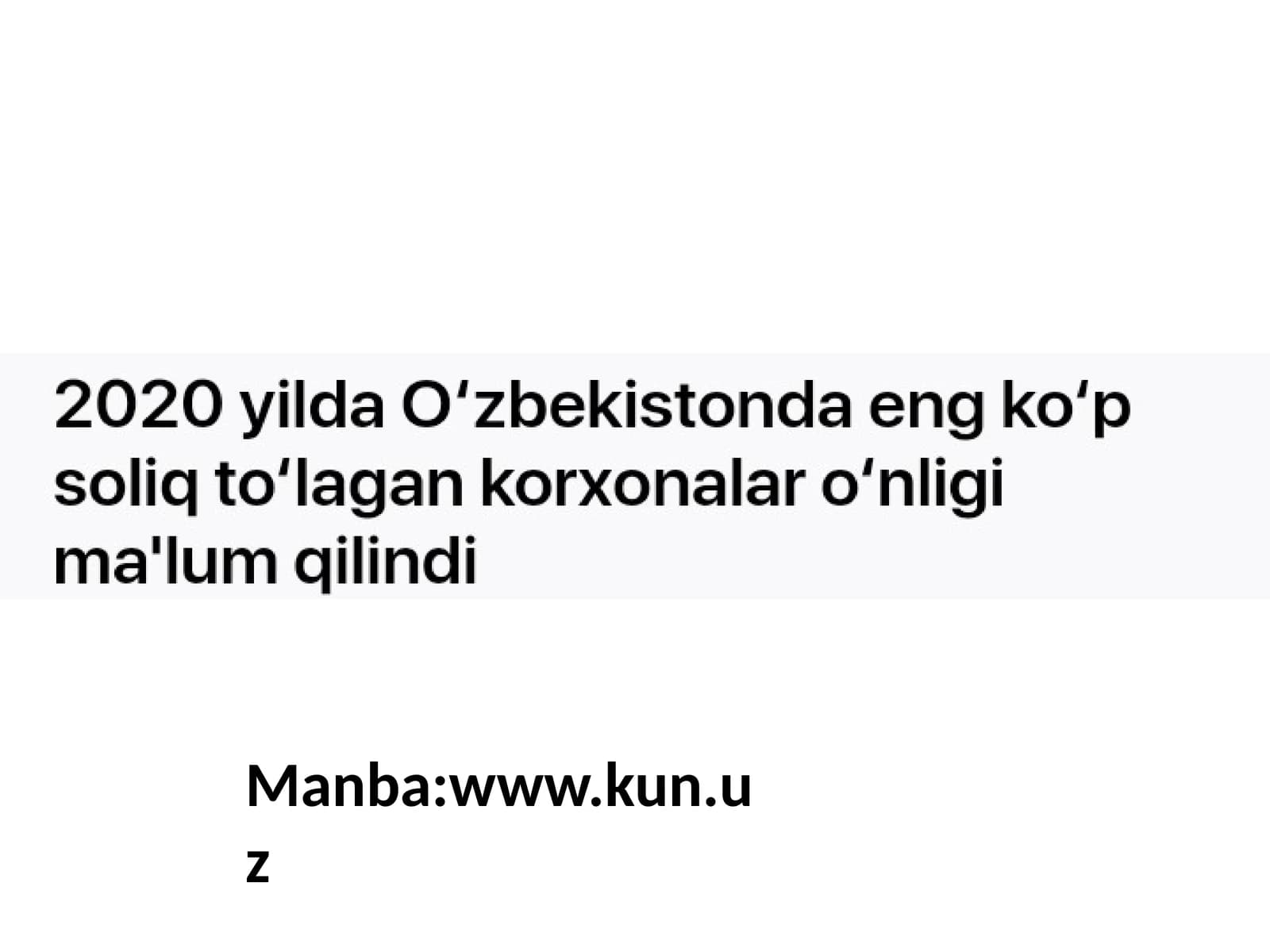 Manba: www.kun.uz