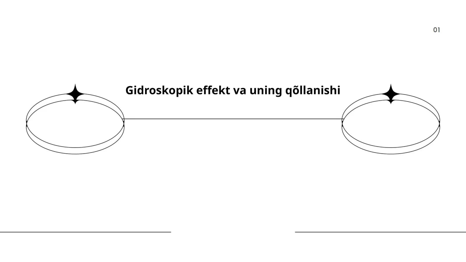 Gidroskopik effekt va uning qõllanishi