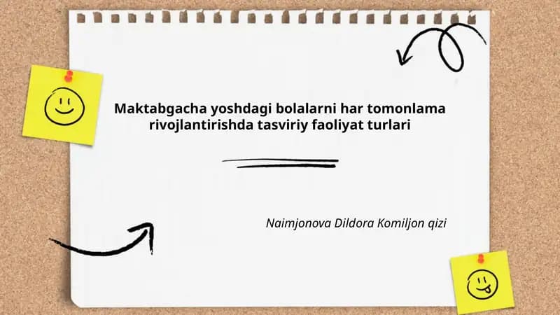 Tasviriy faoliyat turlari