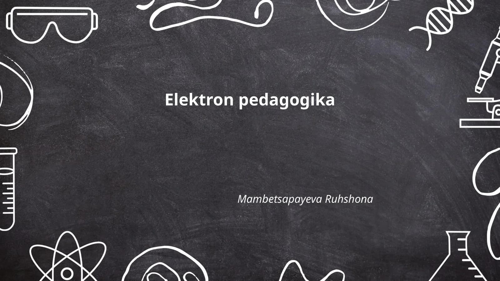 Elektron pedagogika