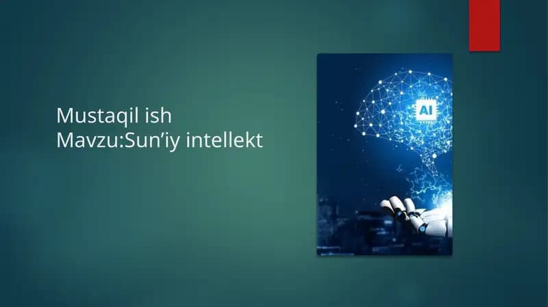 Sun’iy intellekt