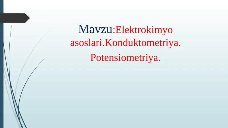 Elektrokimyoasoslari