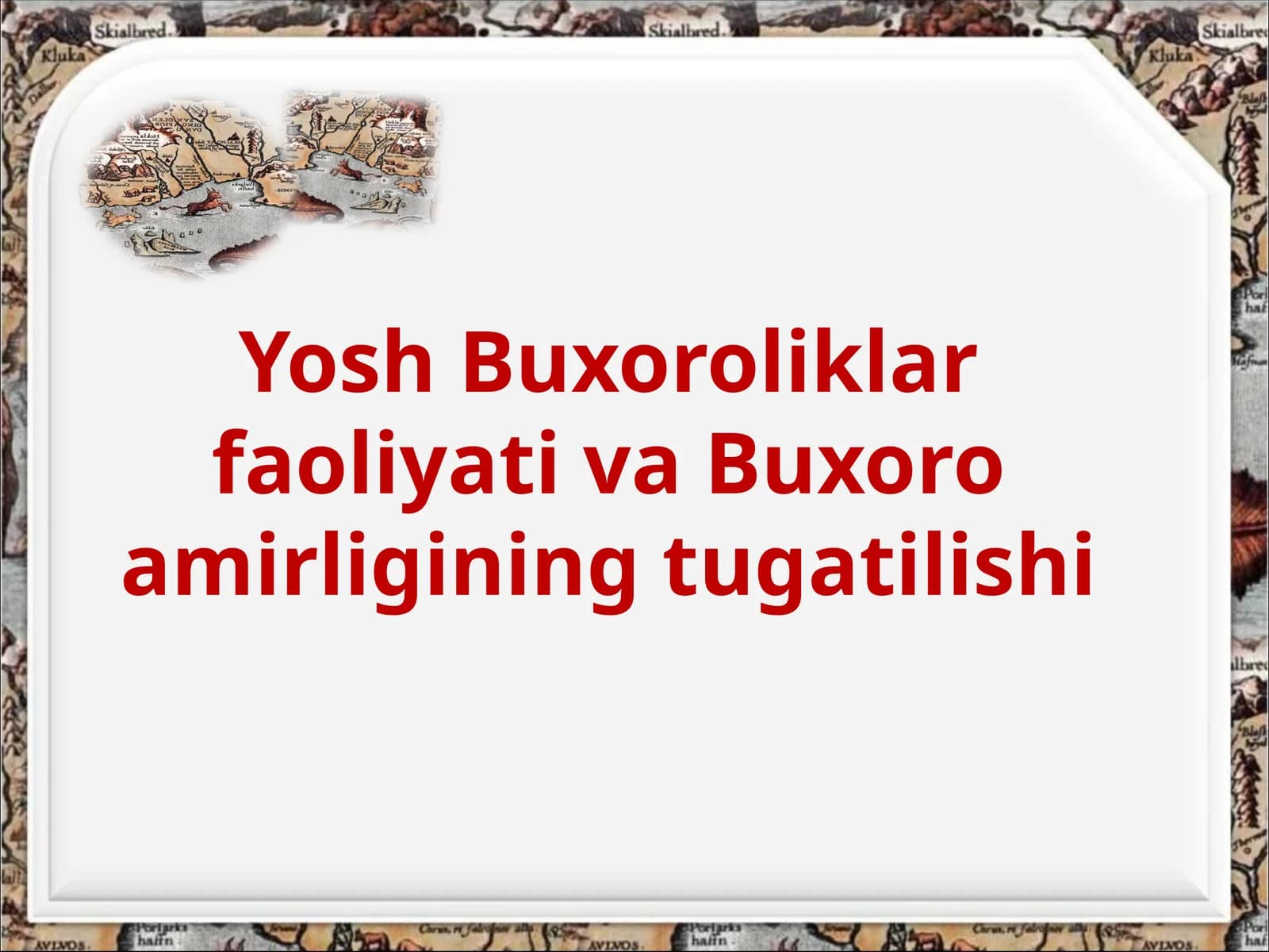 Yosh Buxoroliklar faoliyati va Buxoro amirligining tugatilishi