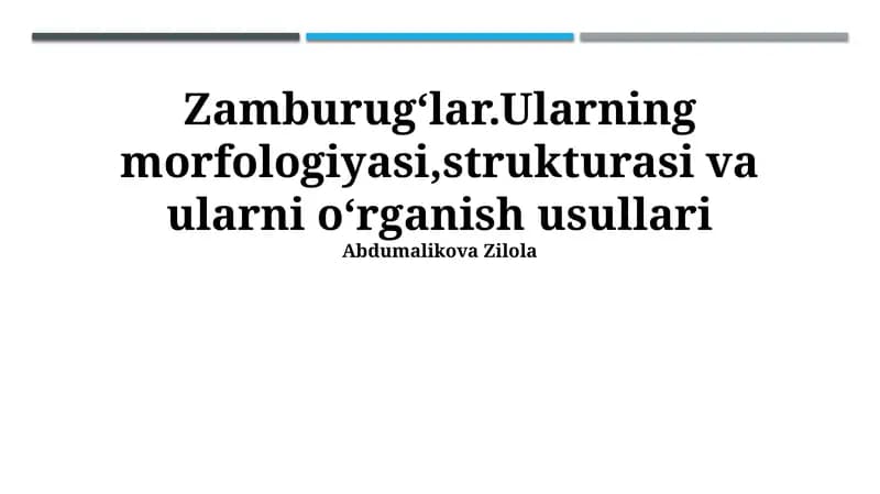 Qo'ziqorinlarning morfologiyasi, strukturasi va ularni o'rganish usullari