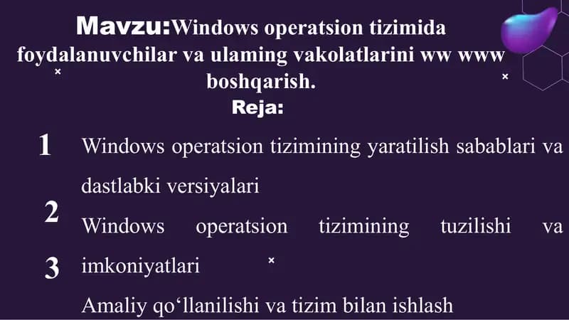 Windows operatsion tizimi