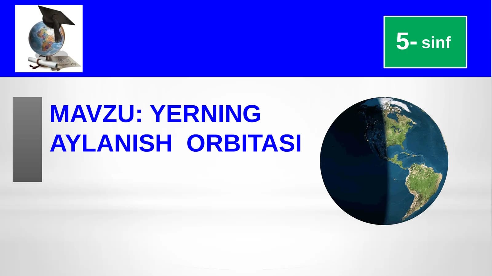 YERNING AYLANISH ORBITASI