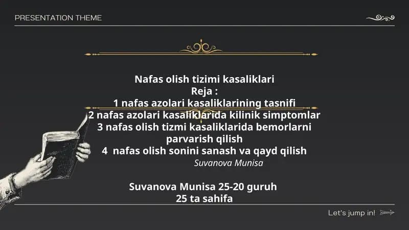 Nafas olish tizimi kasaliklari