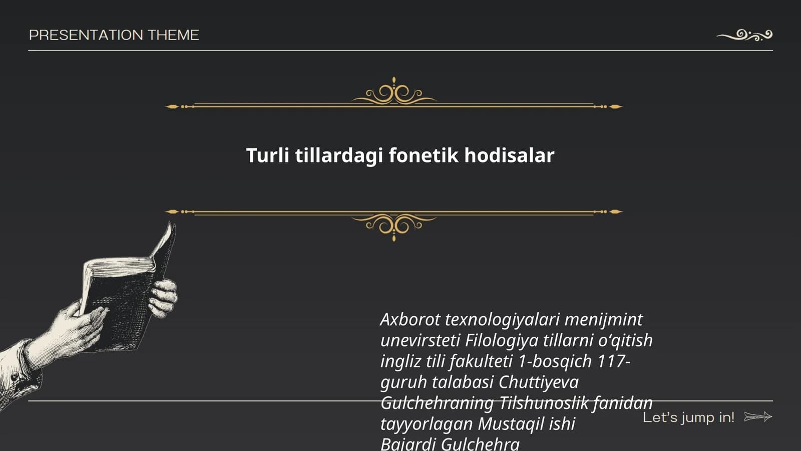 Turli tillardagi fonetik hodisalar