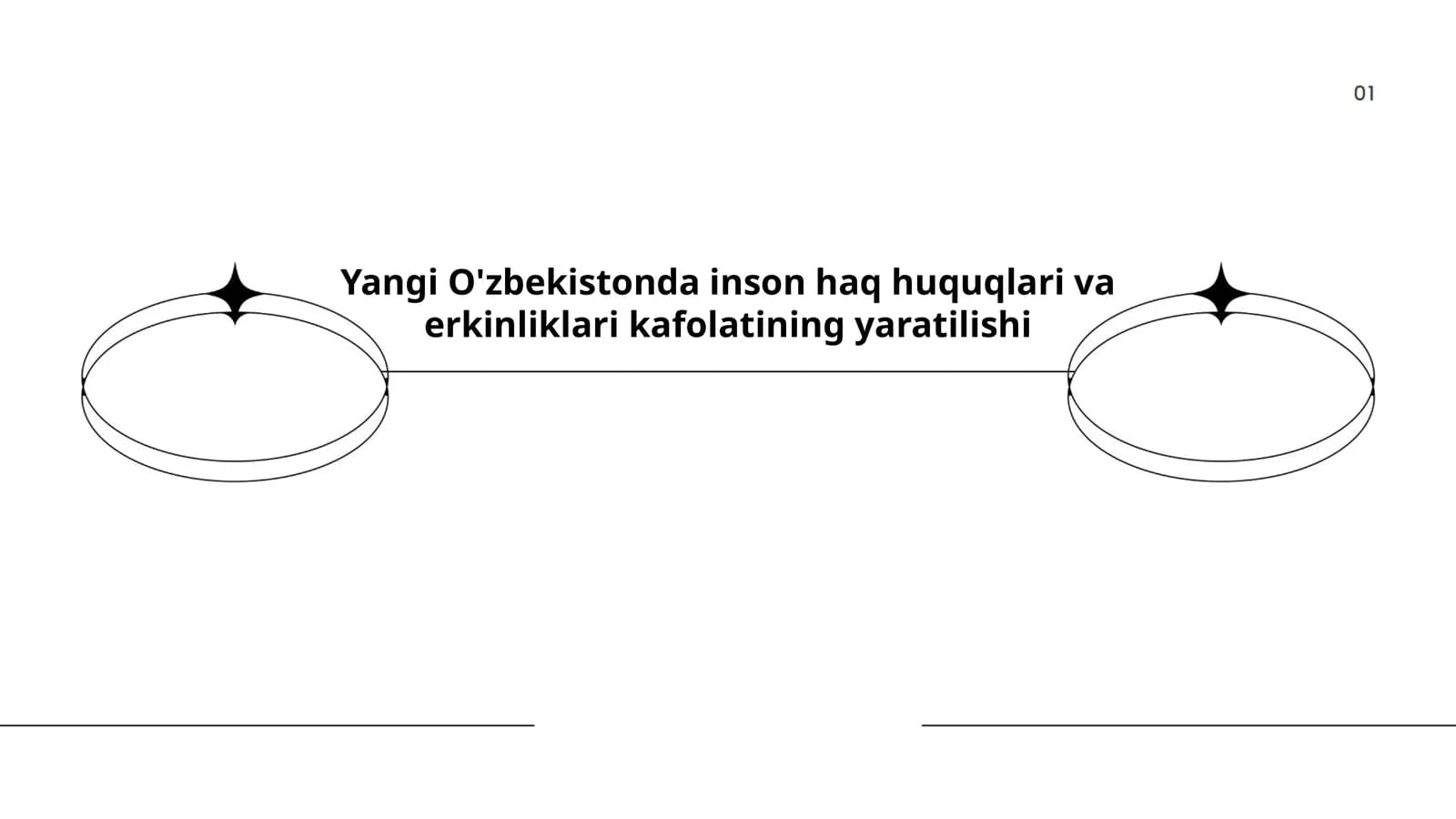 Inson haq huquqlari va erkinliklari kafolatining yaratilishi