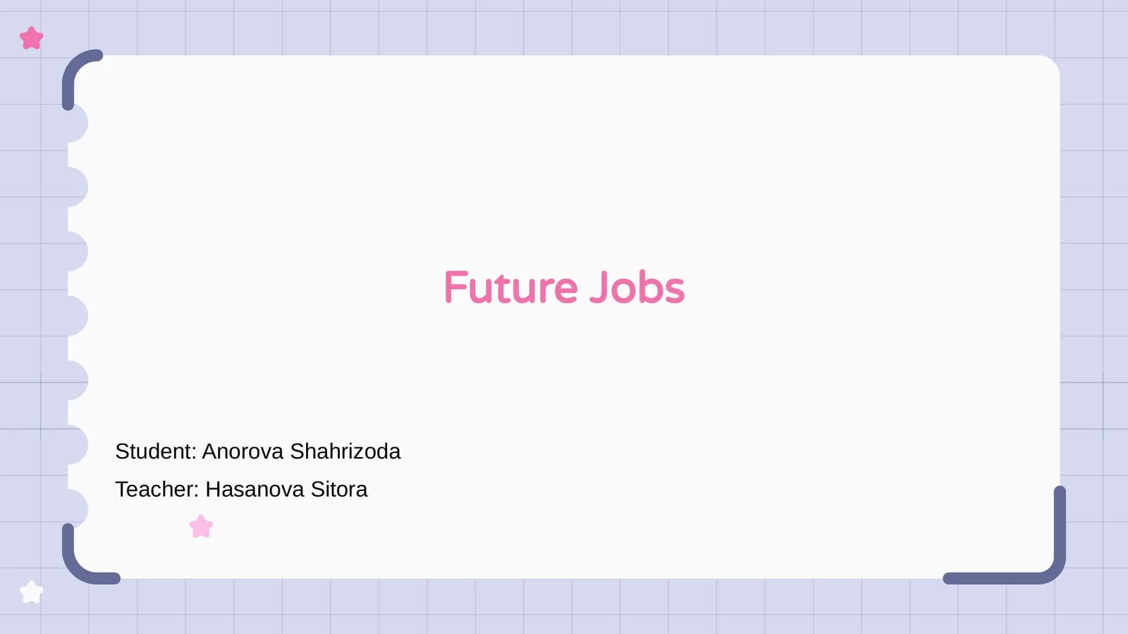 Future Jobs